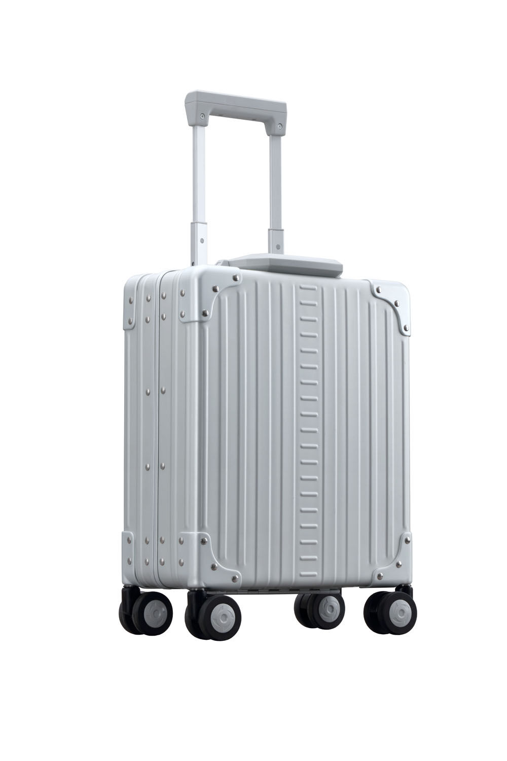 Aleon Business Vertical Carry-On Underseater 16" Platin - Silber