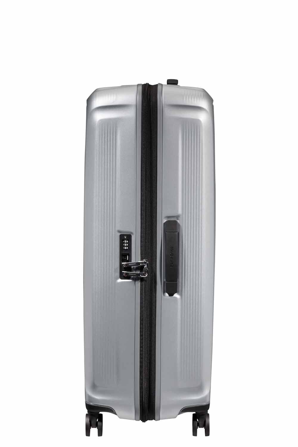 Samsonite Nuon Trolley mit 4 Rollen erweiterbar 81cm + GRATIS HOTELGUTSCHEIN Matt Silver Samsonite Nuon Trolley mit 4 Rollen erweiterbar 81cm + GRATIS HOTELGUTSCHEIN Matt Silver