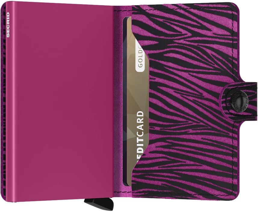 Secrid Miniwallet Zebra MZe-Fuchsia Secrid Miniwallet Zebra MZe-Fuchsia