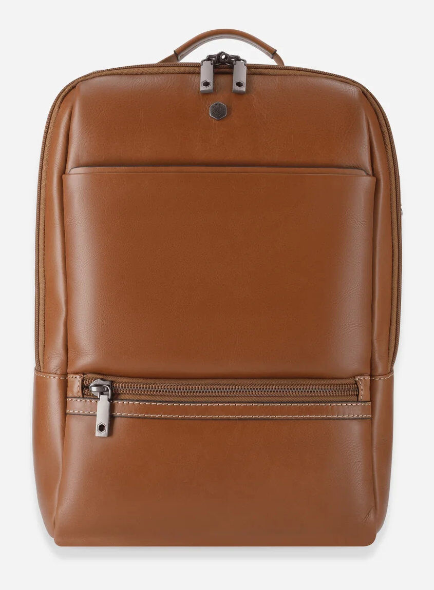 Jekyll & Hide 17" Laptop Rucksack aus Leder 