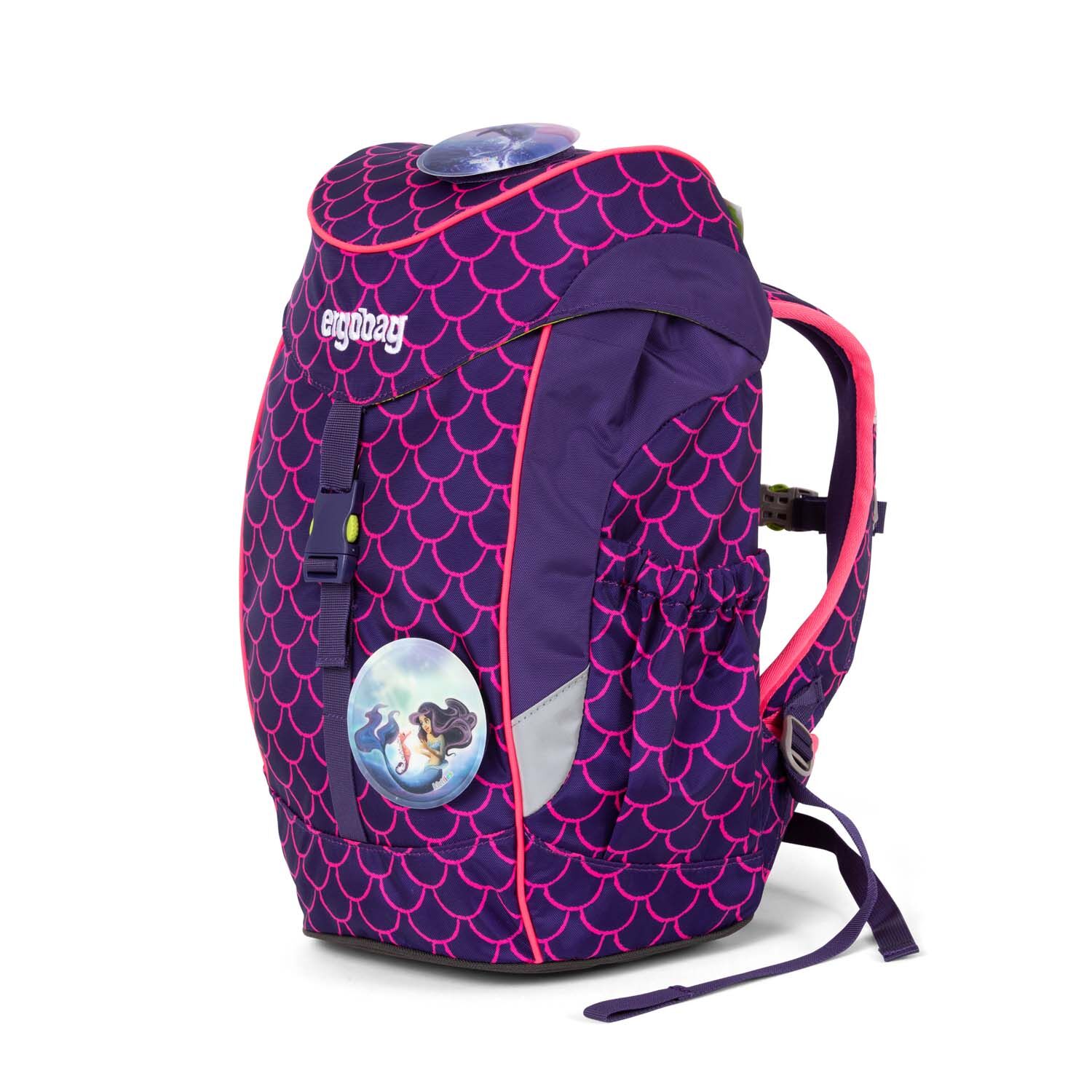 ergobag mini LUMI Edition, Kindergartenrucksack 2-tlg. 2025 PerlentauchBär