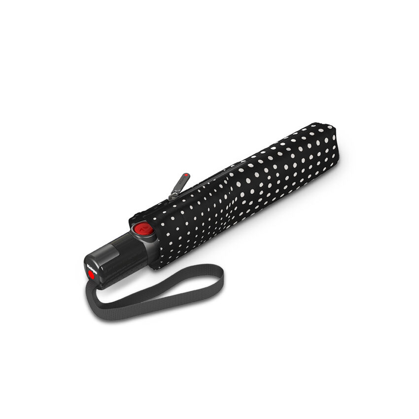 Knirps TS.200 Slim Medium Duomatic Automatischer schmaler Taschenschirm bolero black