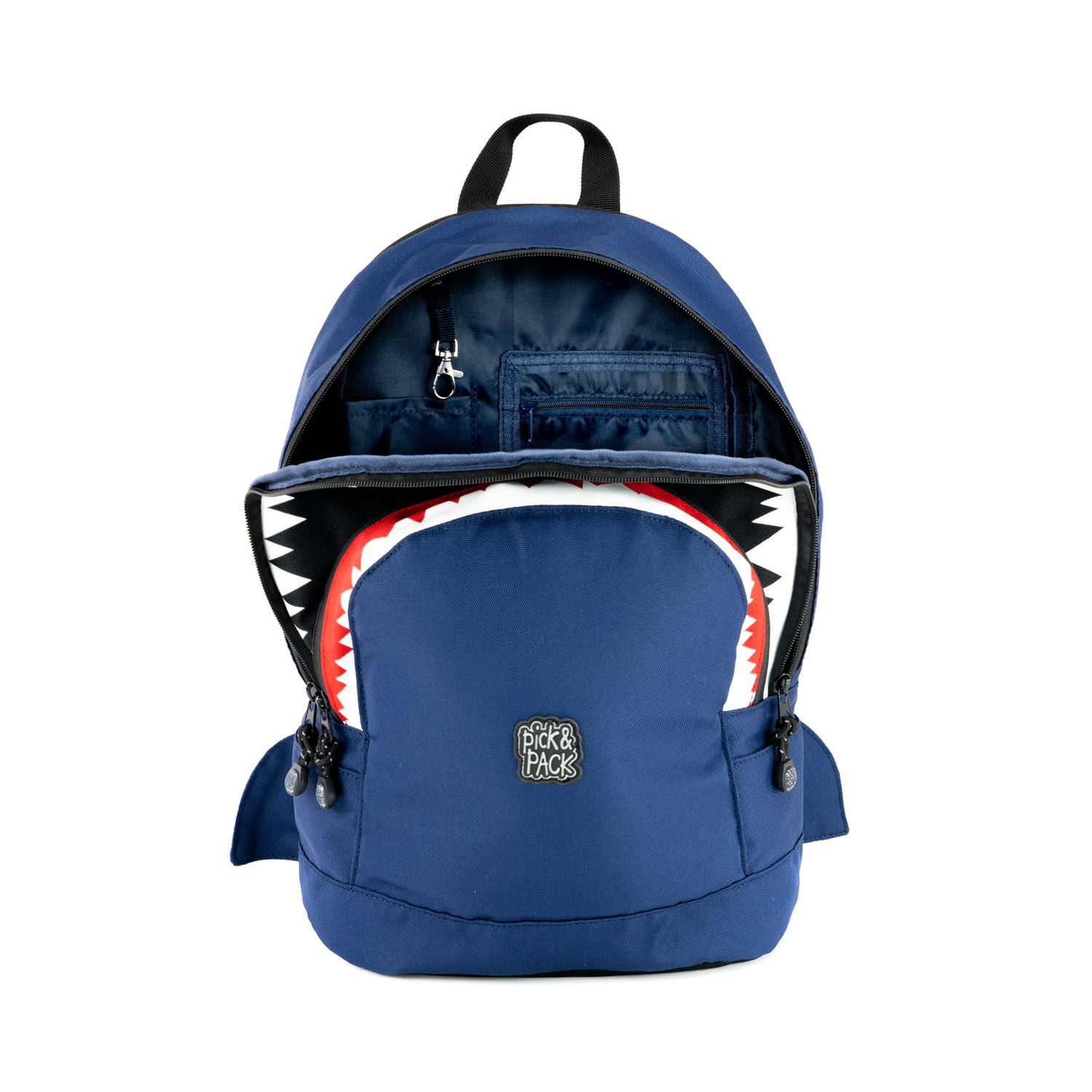 Pick & Pack Shark Shape Backpack M mit 13" Laptop-fach Navy