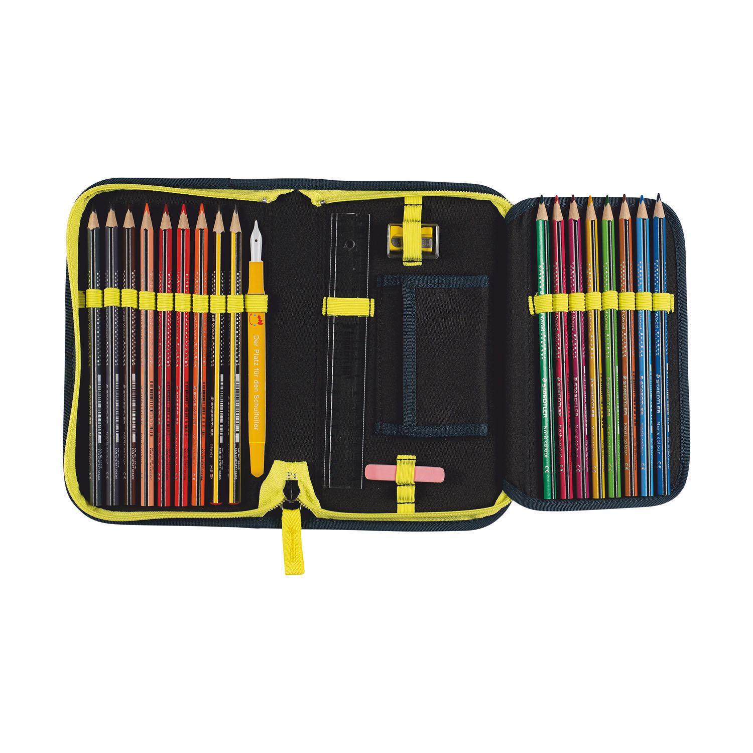 DerDieDas ErgoFlex Schulrucksack-Set 5-teilig mit Sportbeutel Speed Challenge