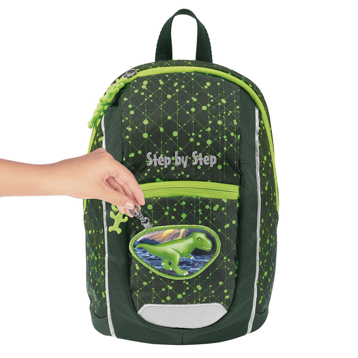 Step by Step Kinderrucksack KIGA MINI Kindergartenrucksack-Set Dino Nilo