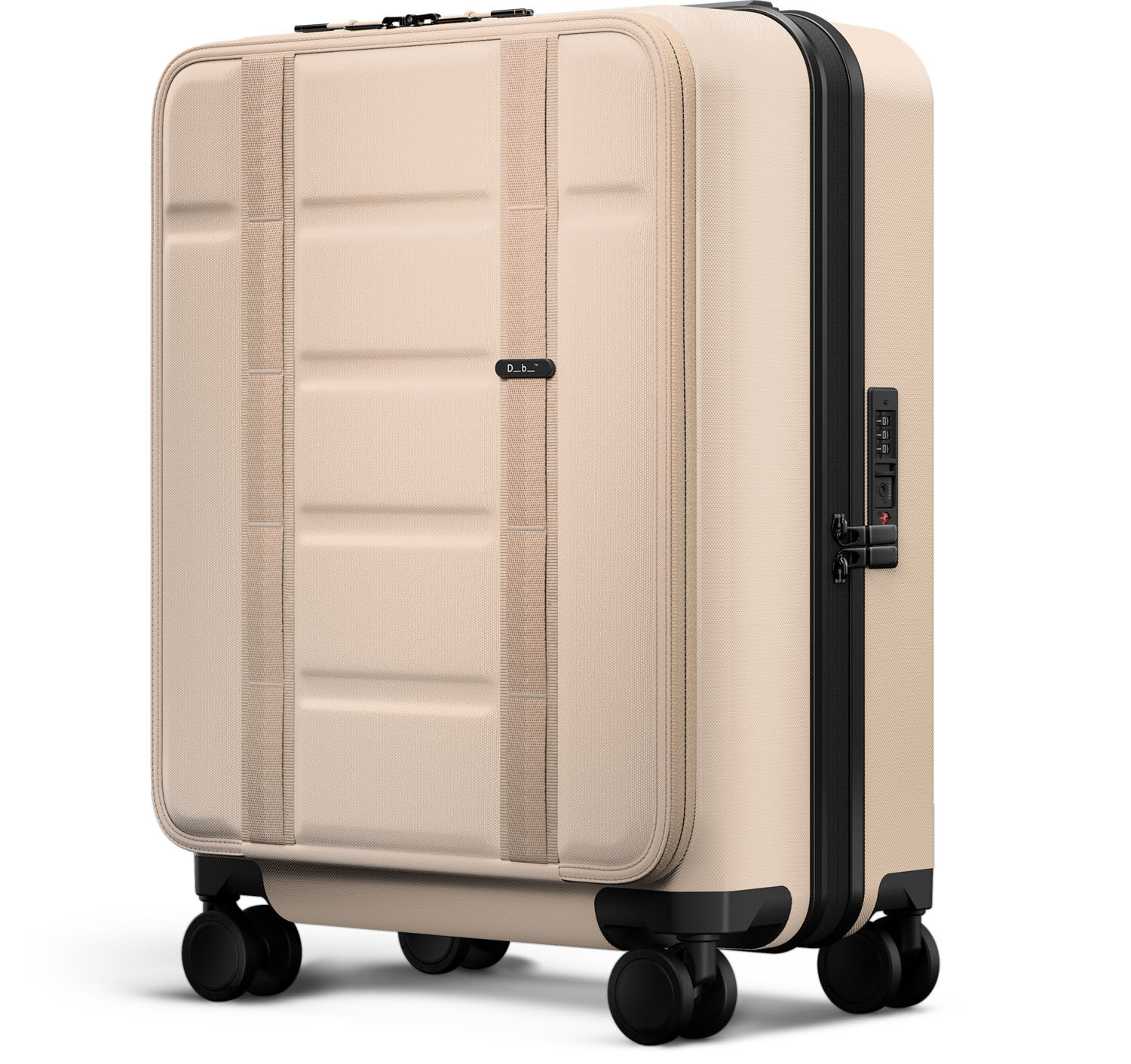 D_b_ Ramverk Front-access Carry-on Fogbow Beige