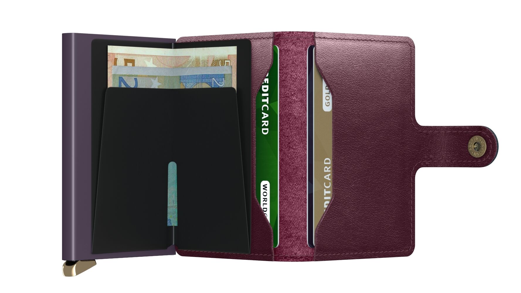 Secrid Miniwallet Premium Dusk MDu-Bordeaux
