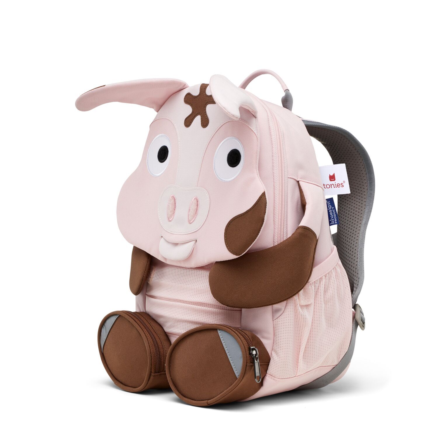 Affenzahn Großer Freund "Tonie Schwein" Kindergartenrucksack rosa Affenzahn Großer Freund "Tonie Schwein" Kindergartenrucksack rosa