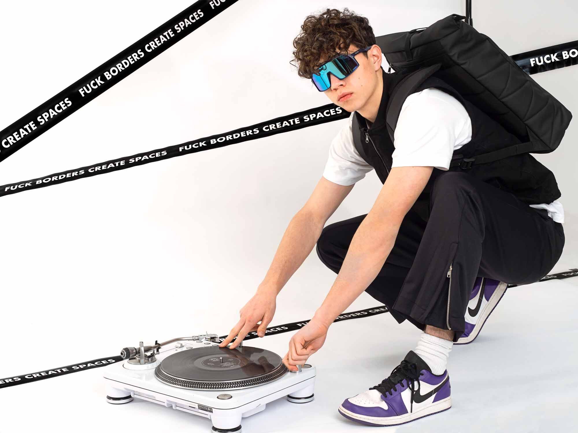 kattbjørn Rolltop mit 15" Laptopfach Black