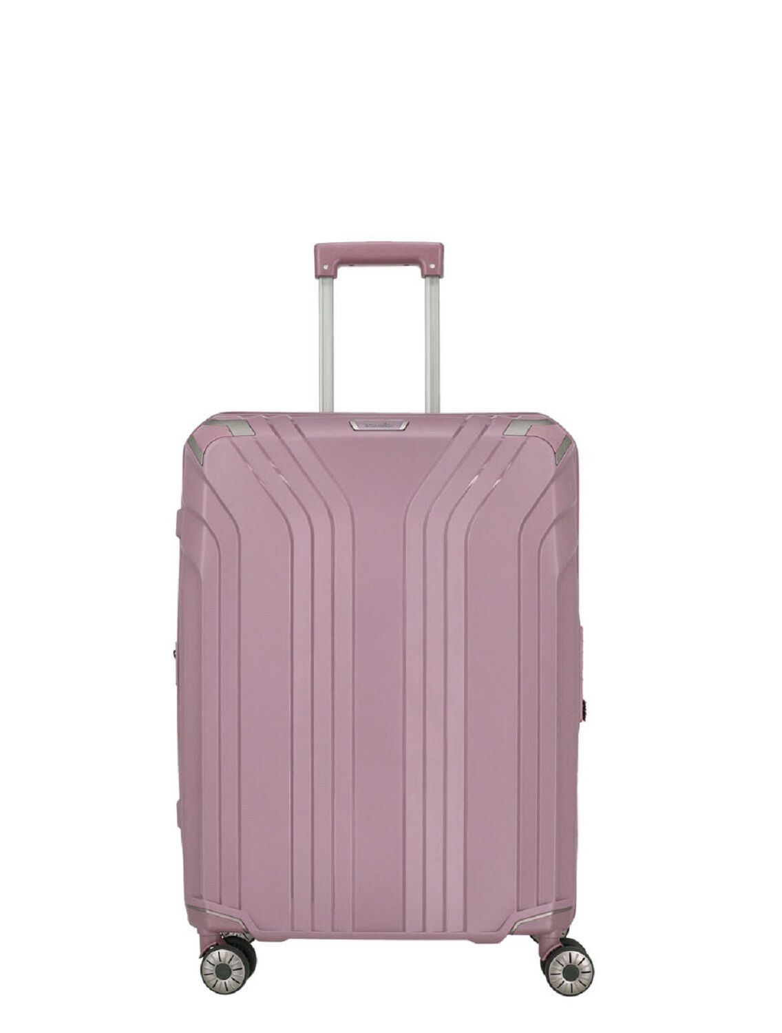 Travelite Elvaa Trolley M, 4-Rollen Erweitebar Rosé