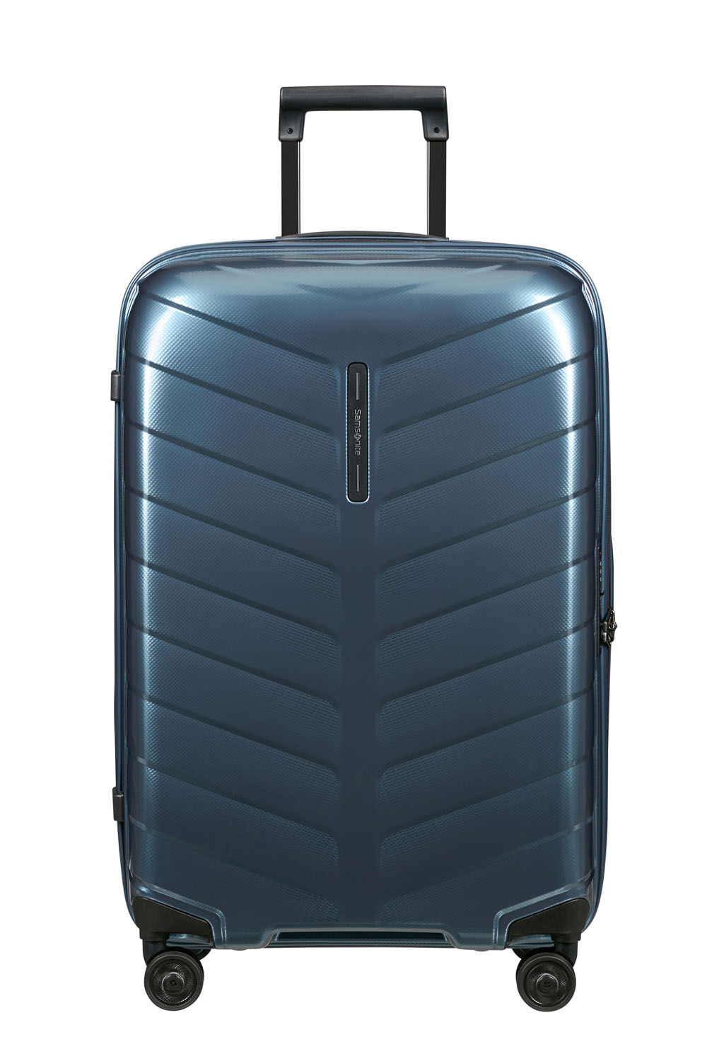 Samsonite Attrix Trolley mit 4 Rollen 69cm Steel Blue