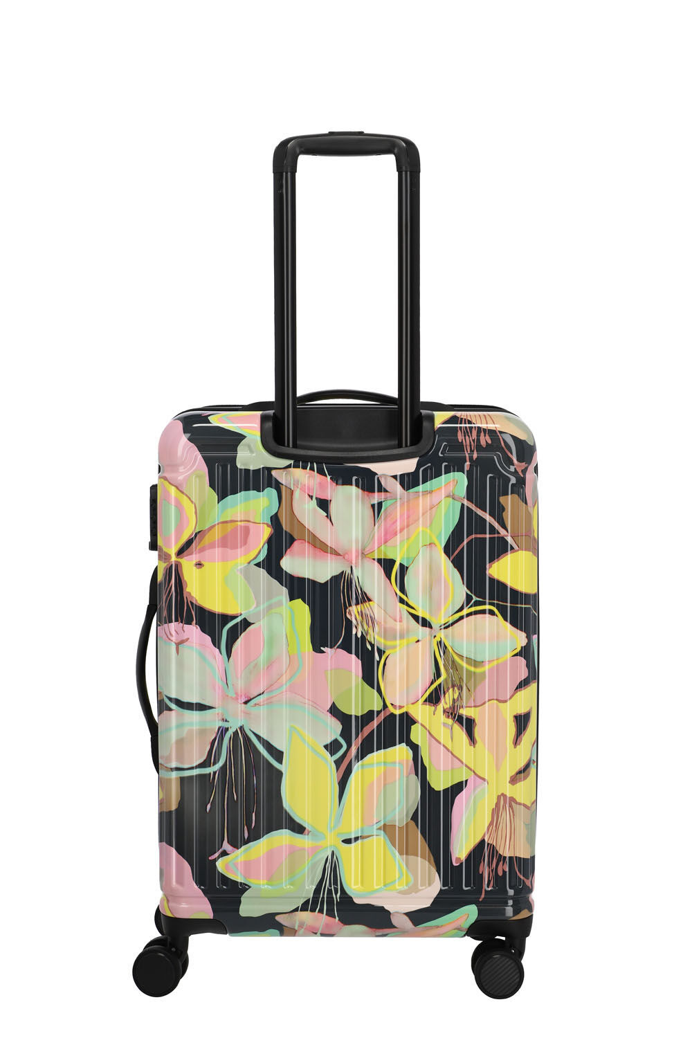 Travelite Cruise 4-Rad Trolley M Gelbe Orchidee