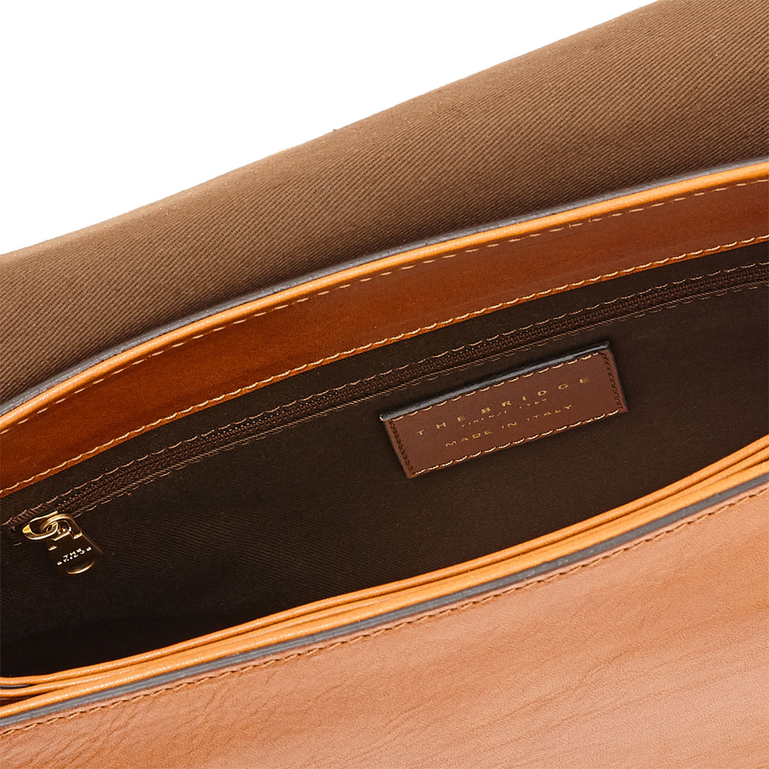The Bridge Consuma Damentasche Cognac/Gold The Bridge Consuma Damentasche Cognac/Gold