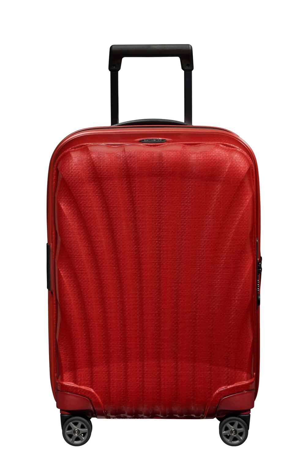 Samsonite C-Lite Trolley mit 4 Rollen erweiterbar 55cm + GRATIS HOTELGUTSCHEIN Chili Red Samsonite C-Lite Trolley mit 4 Rollen erweiterbar 55cm + GRATIS HOTELGUTSCHEIN Chili Red