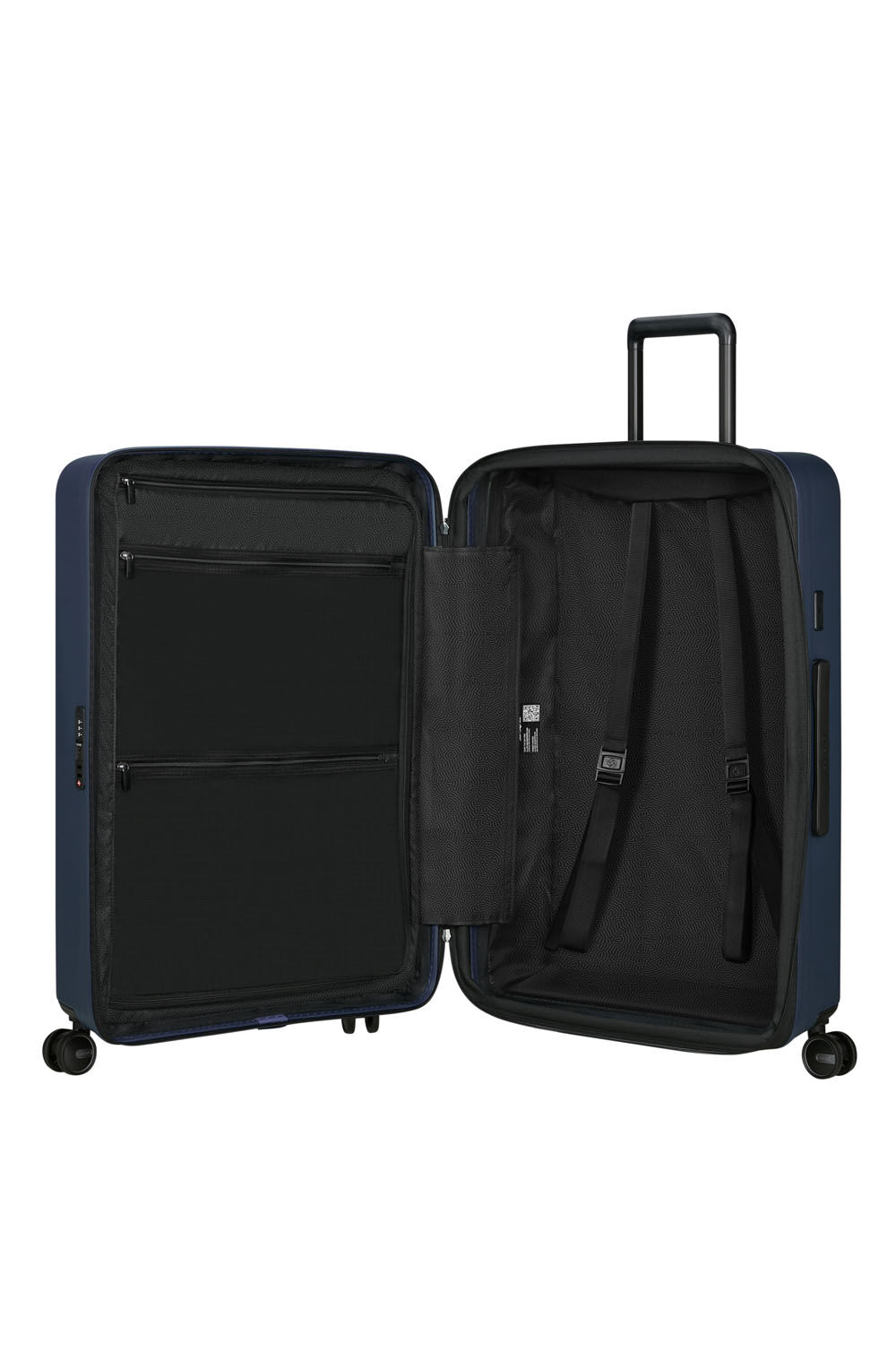 Samsonite Restackd Trolley mit 4 Rollen erweiterbar 75cm + GRATIS HOTELGUTSCHEIN Midnight