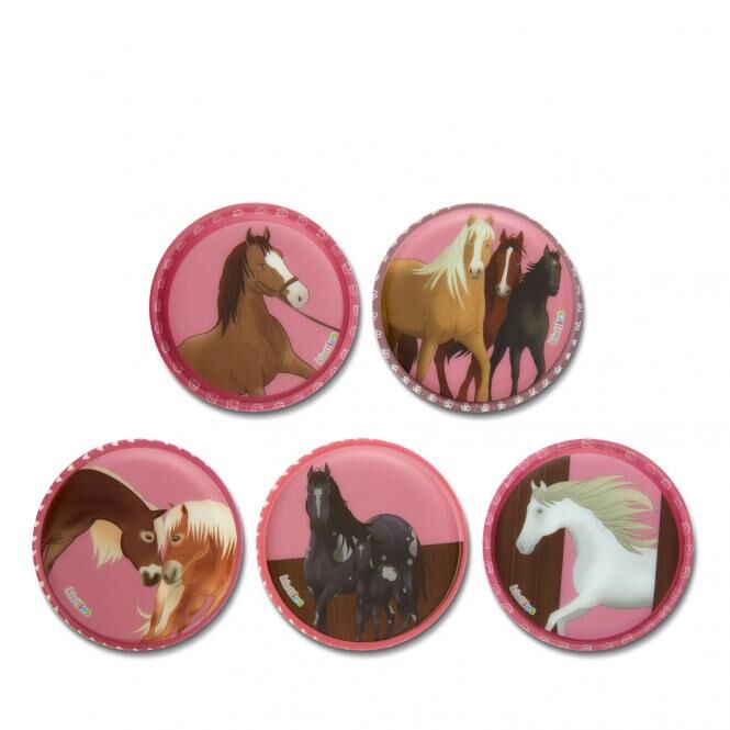 ergobag Kletties Matt Set (5-tlg.) Pferde im Galopp