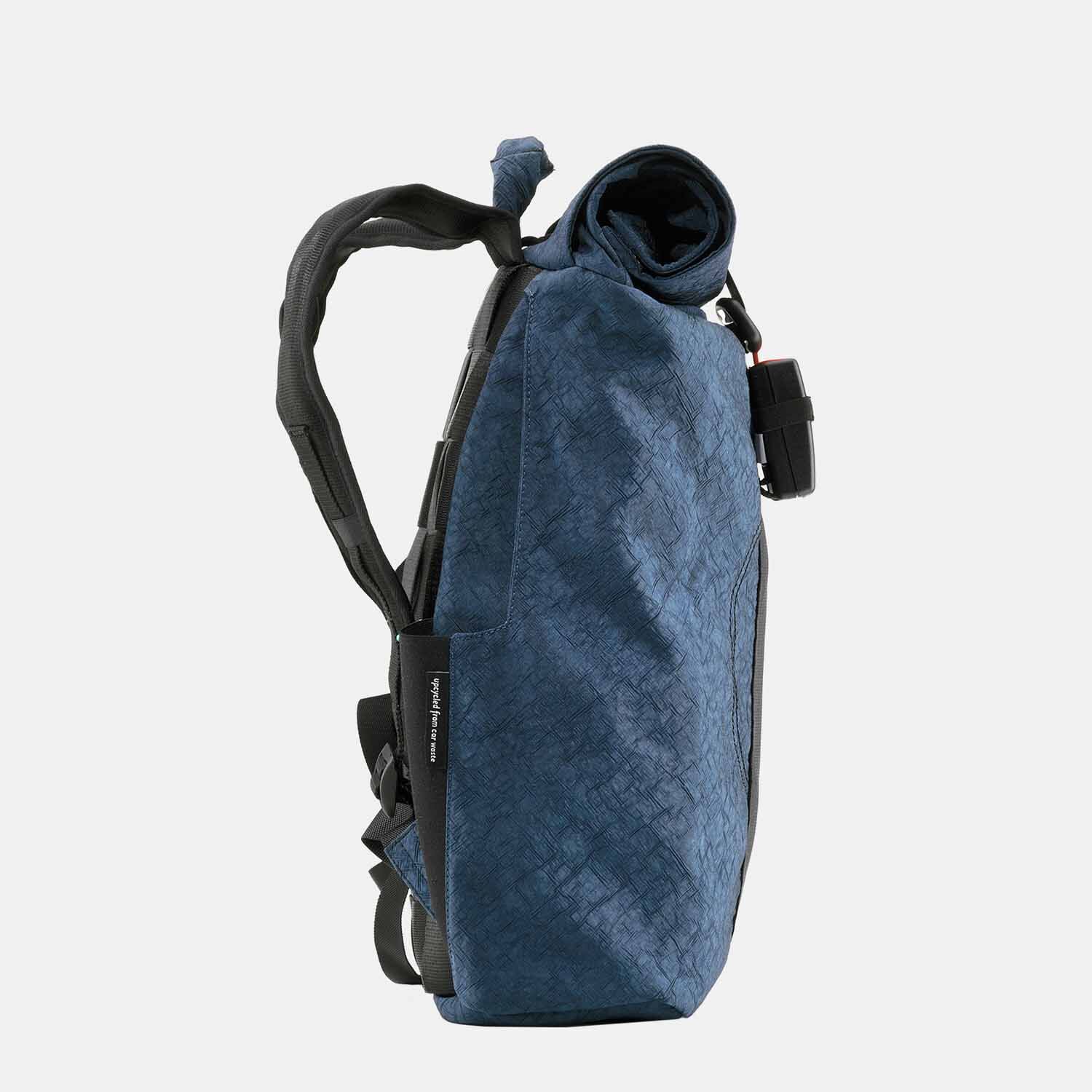Airpaq Rolltop Airbag -Rucksack mit 15" Laptopfach Blau