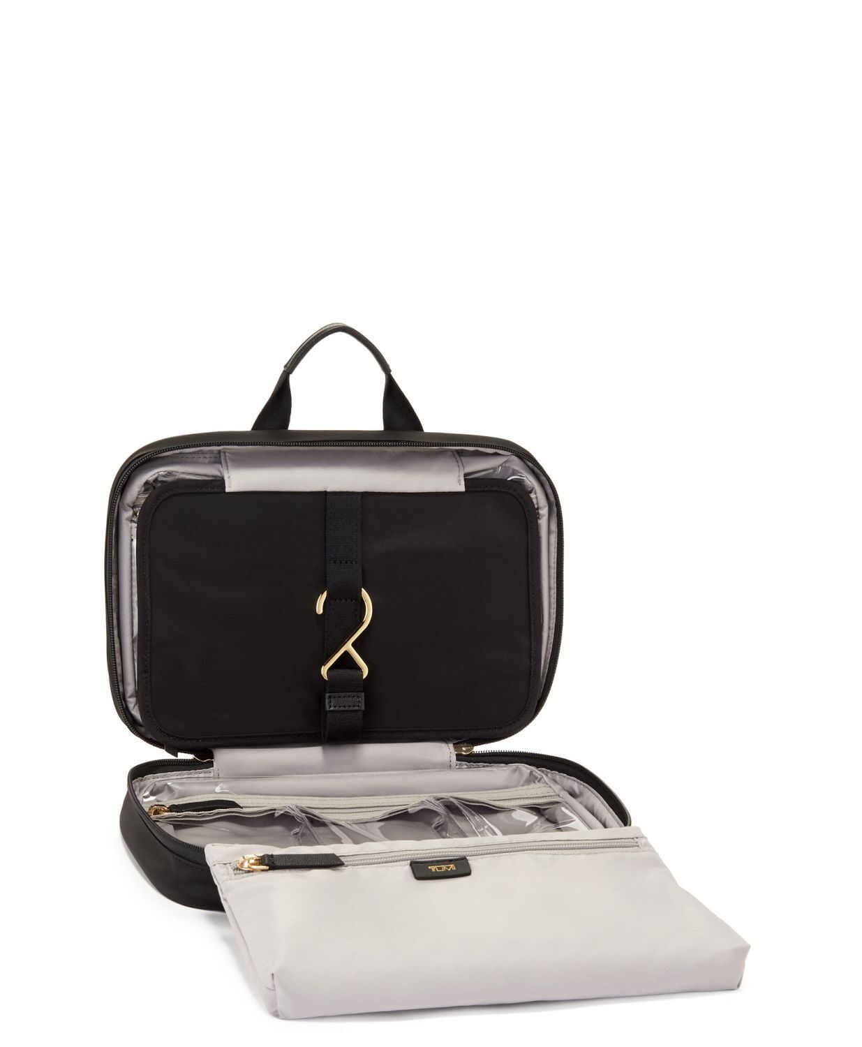 Tumi Voyageur Madeline Kosmetiktasche Black/Gold