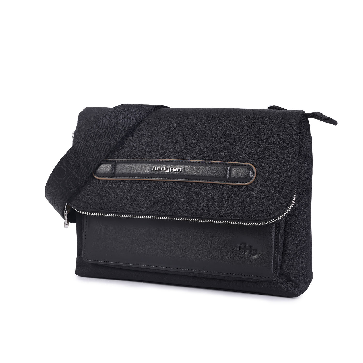 Hedgren Fika FRAPPE Handbag Flap + RFID Black