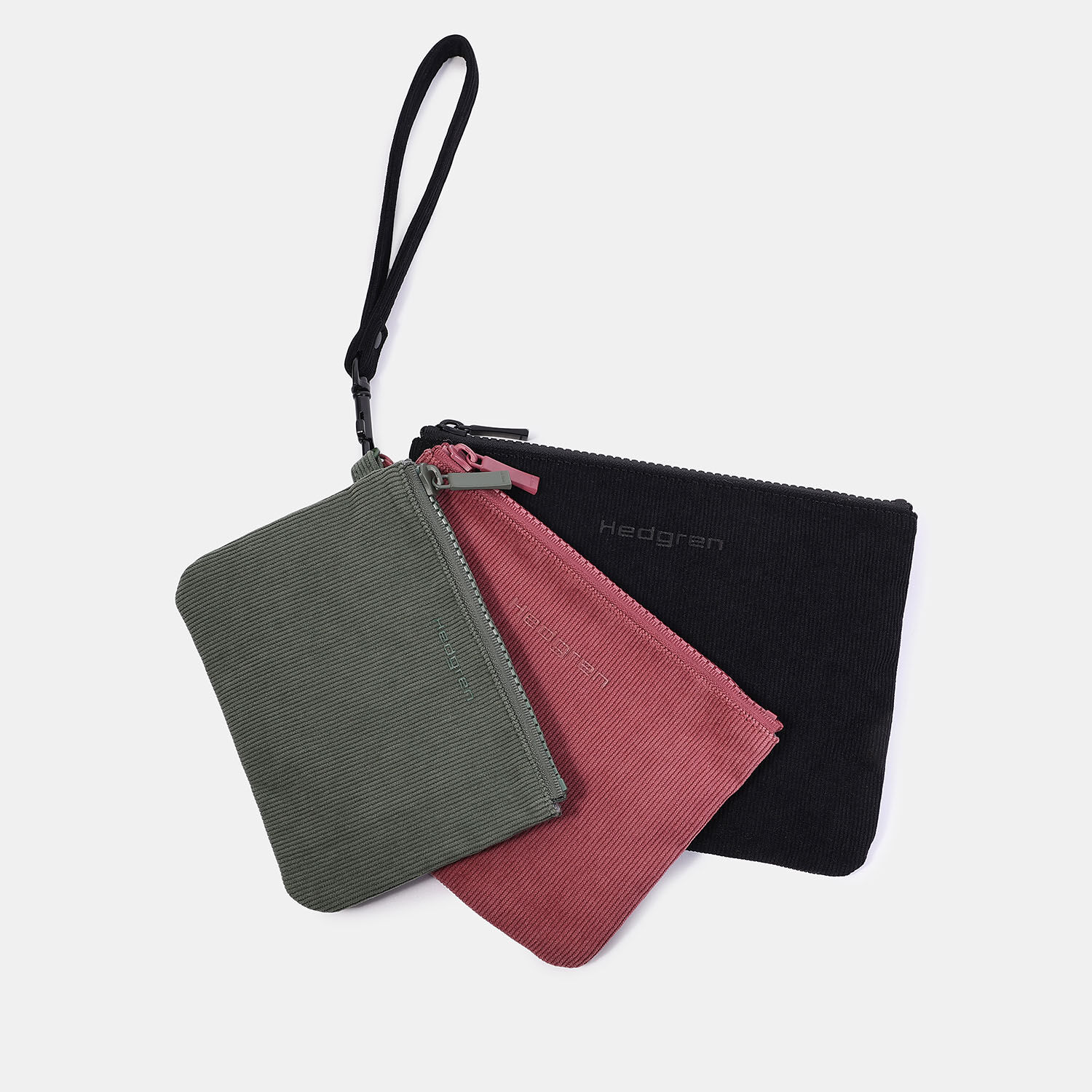 Hedgren Follis 3 Pouch-Set MARC/MARK + RFID Corduroy Mix