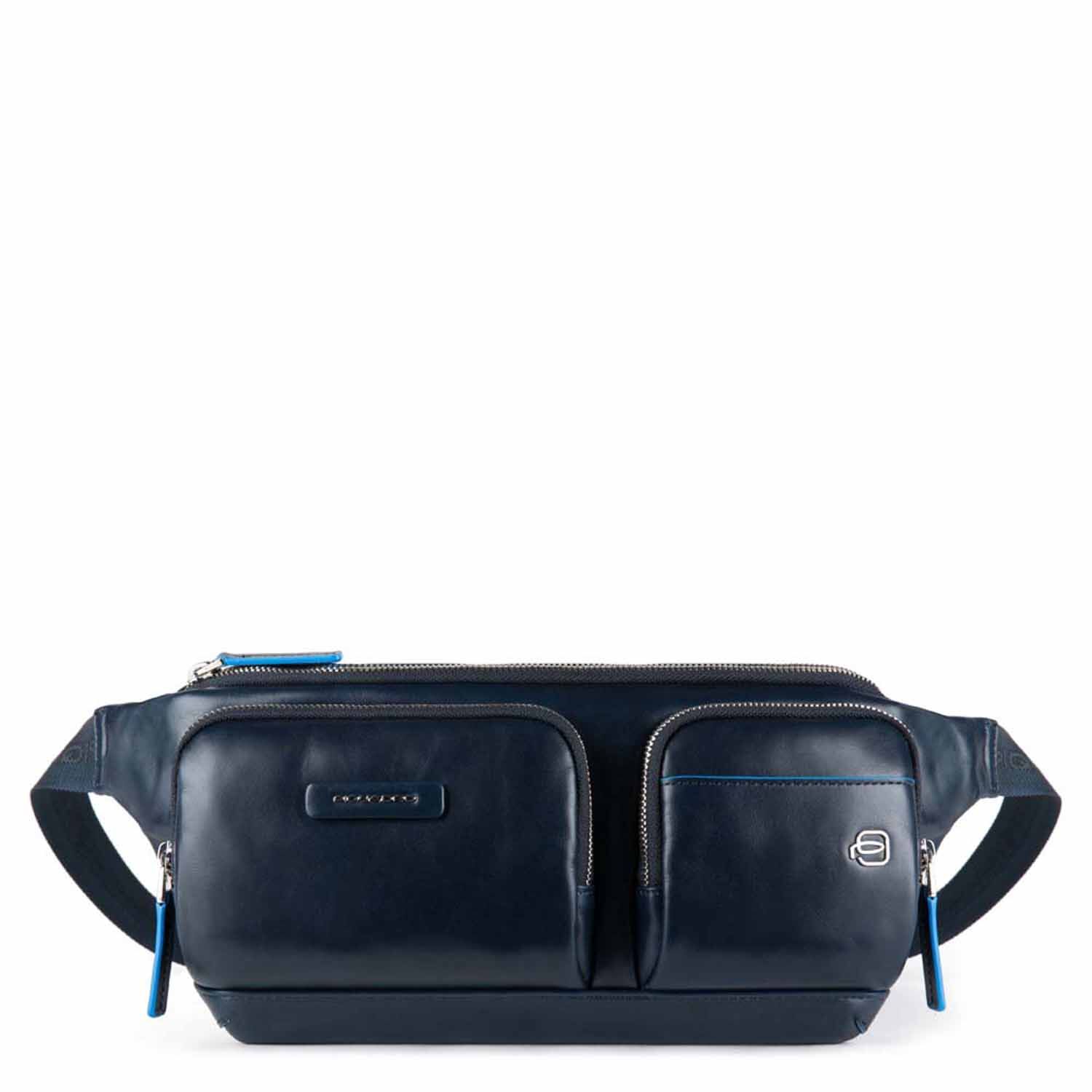 Piquadro Blue Square Revamp Gürteltasche mit RFID-Blocker Nachtblau