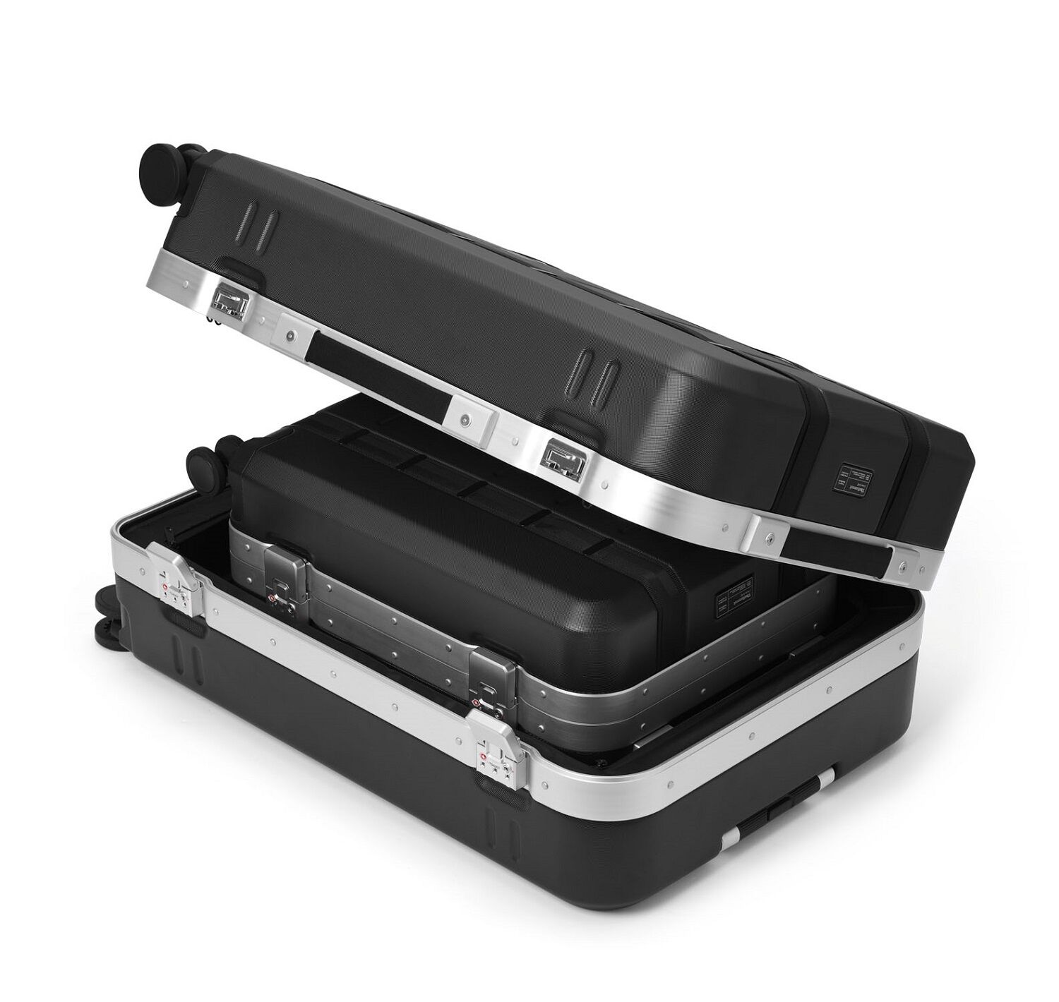 D_b_ Ramverk Pro Carry-on mit Aluminiumrahmen Black Out