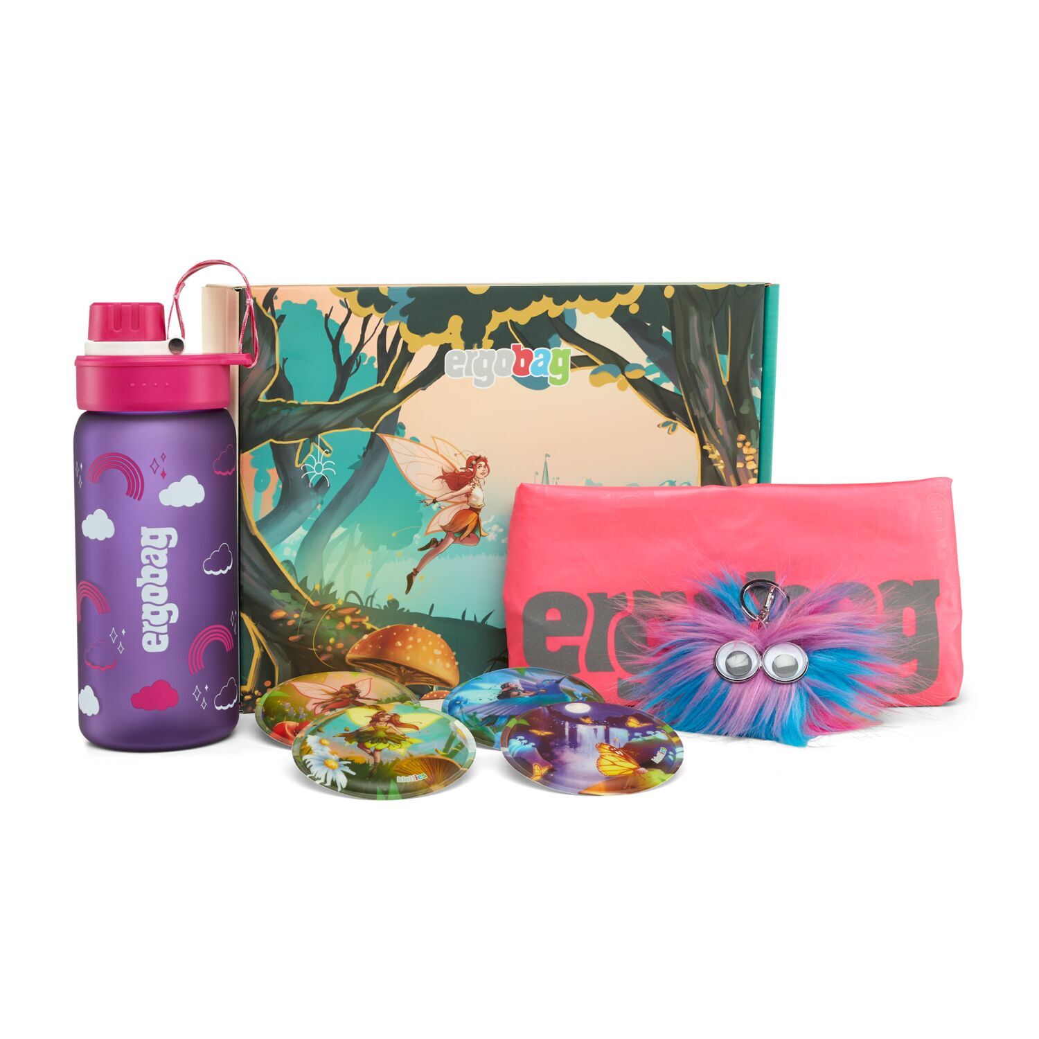 ergobag Schulzubehör Fan Box Feen