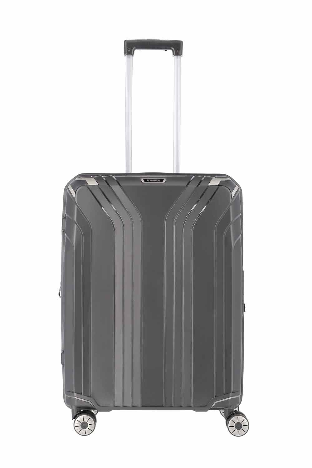 Travelite Elvaa Trolley M, 4-Rollen erweitebar Schwarz