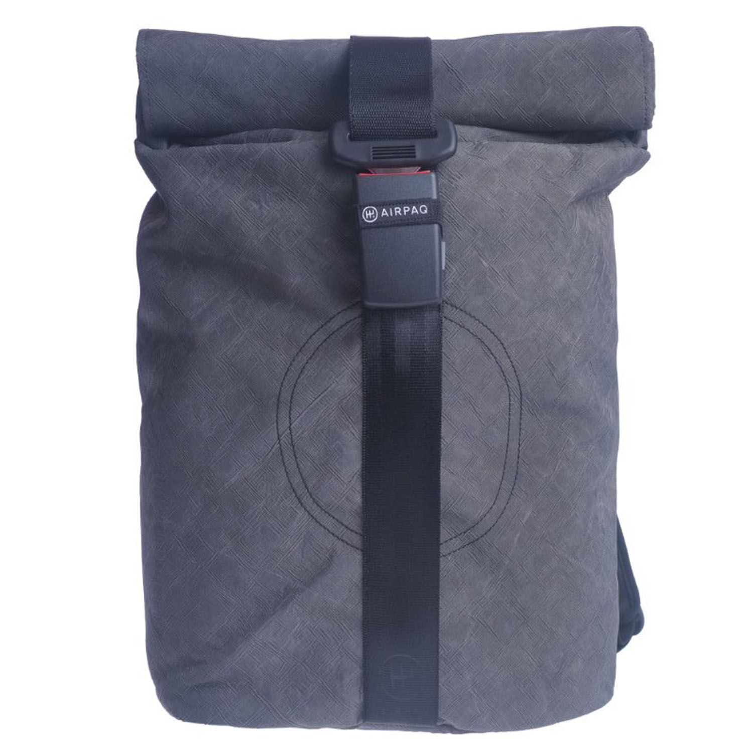Airpaq Rolltop Airbag -Rucksack mit 15" Laptopfach Anthrazit