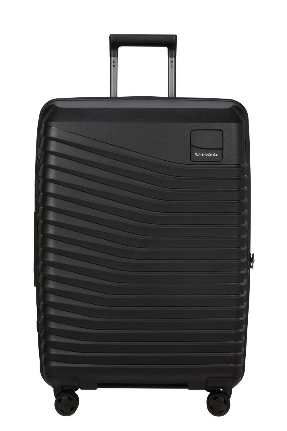 Samsonite Intuo Trolley mit 4 Rollen, erweiterbar, M, Black
