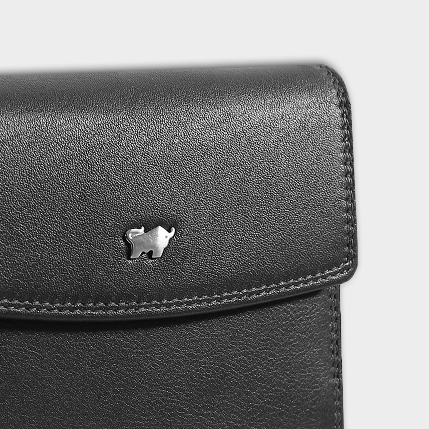 Braun Büffel GOLF SECURE RFID Geldbörse M 8CS schwarz