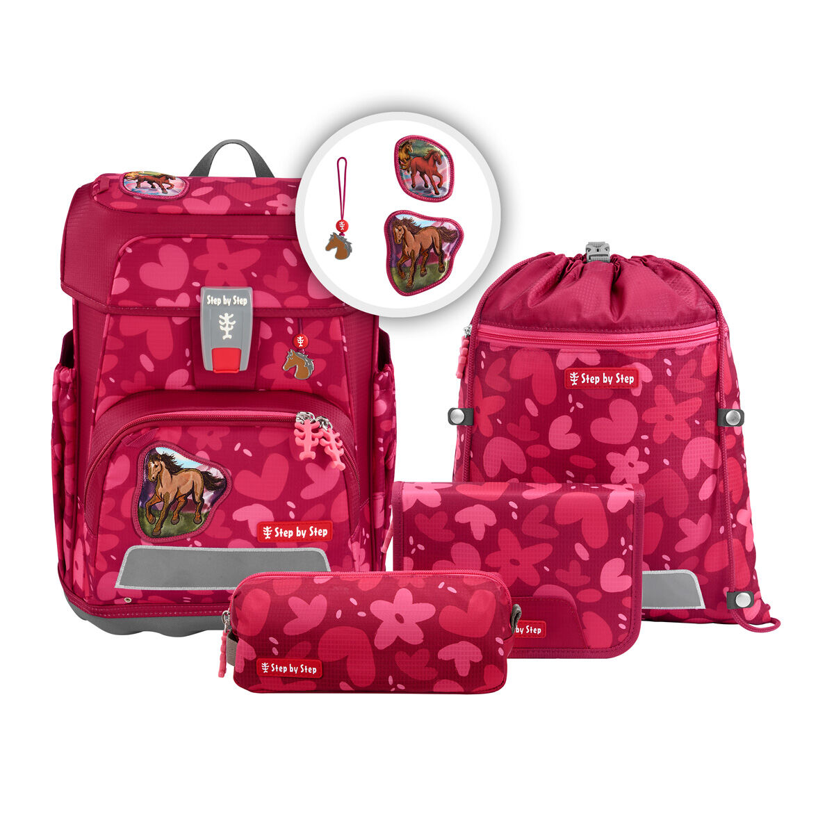 Step by Step CLOUD Schulranzen 5-teiliges Set, Kollektion 2026