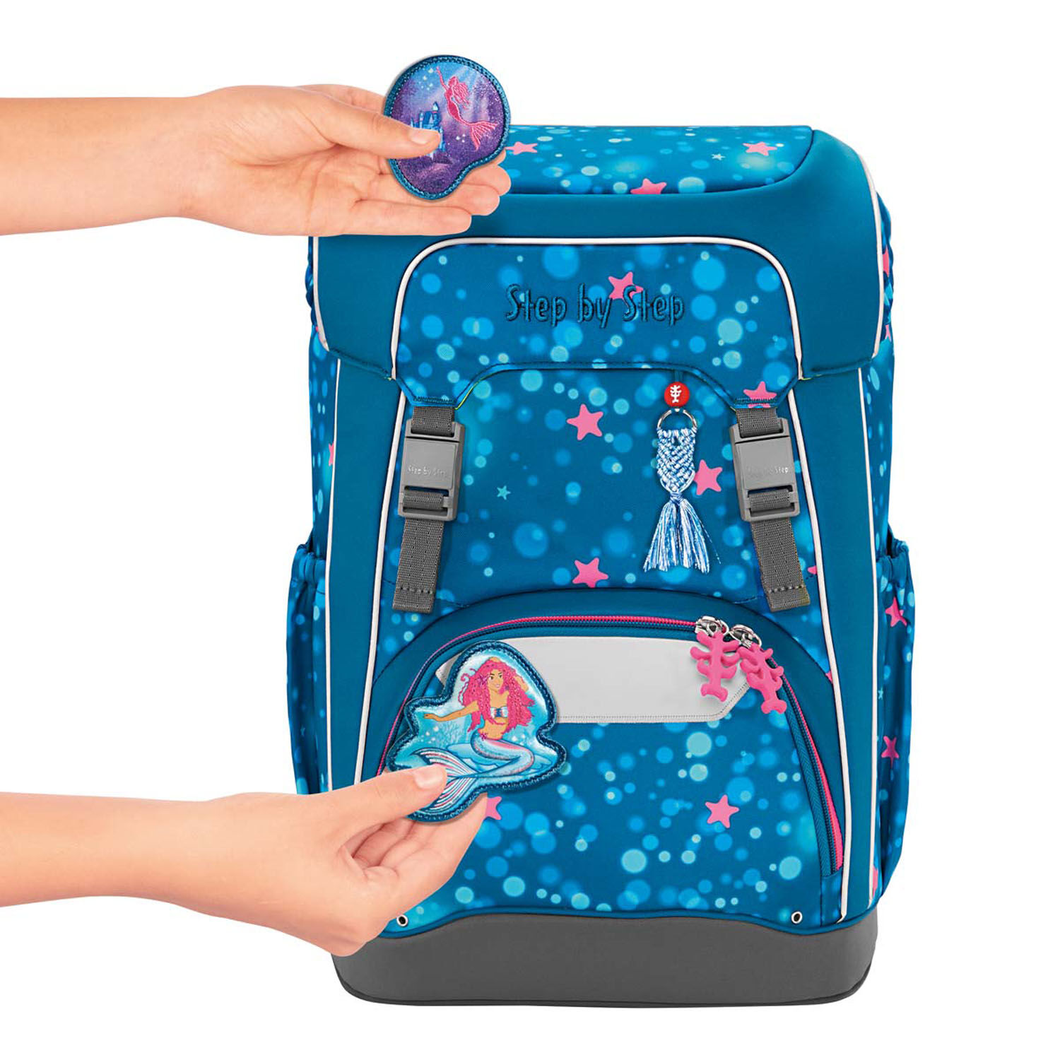 Step by Step GIANT Schulranzen-Set, 5-teilig Mermaid Lola