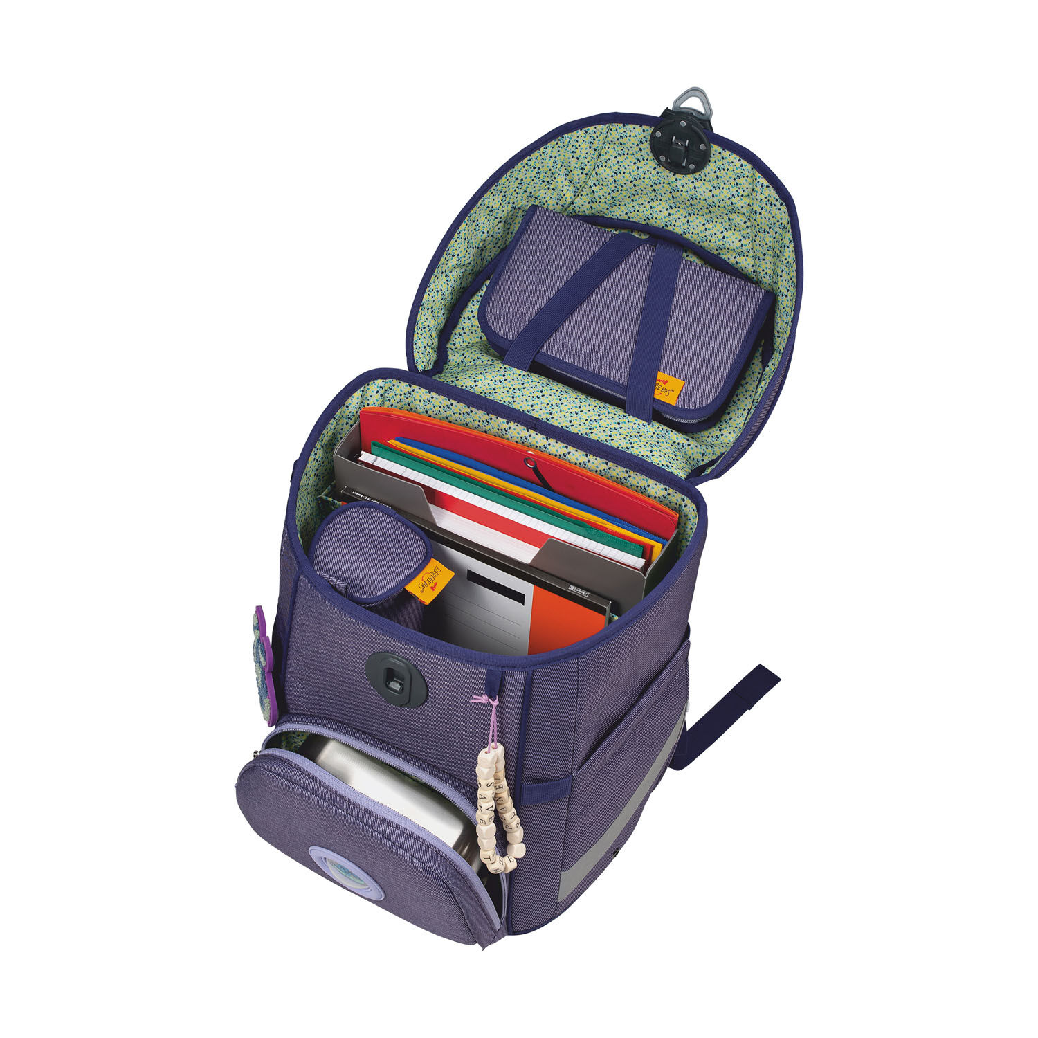 DerDieDas ErgoFlex EASY Exklusiv "ECO" Schulrucksack-Set 5-teilig, aus Bananenfasern! My Planet DerDieDas ErgoFlex EASY Exklusiv "ECO" Schulrucksack-Set 5-teilig, aus Bananenfasern! My Planet