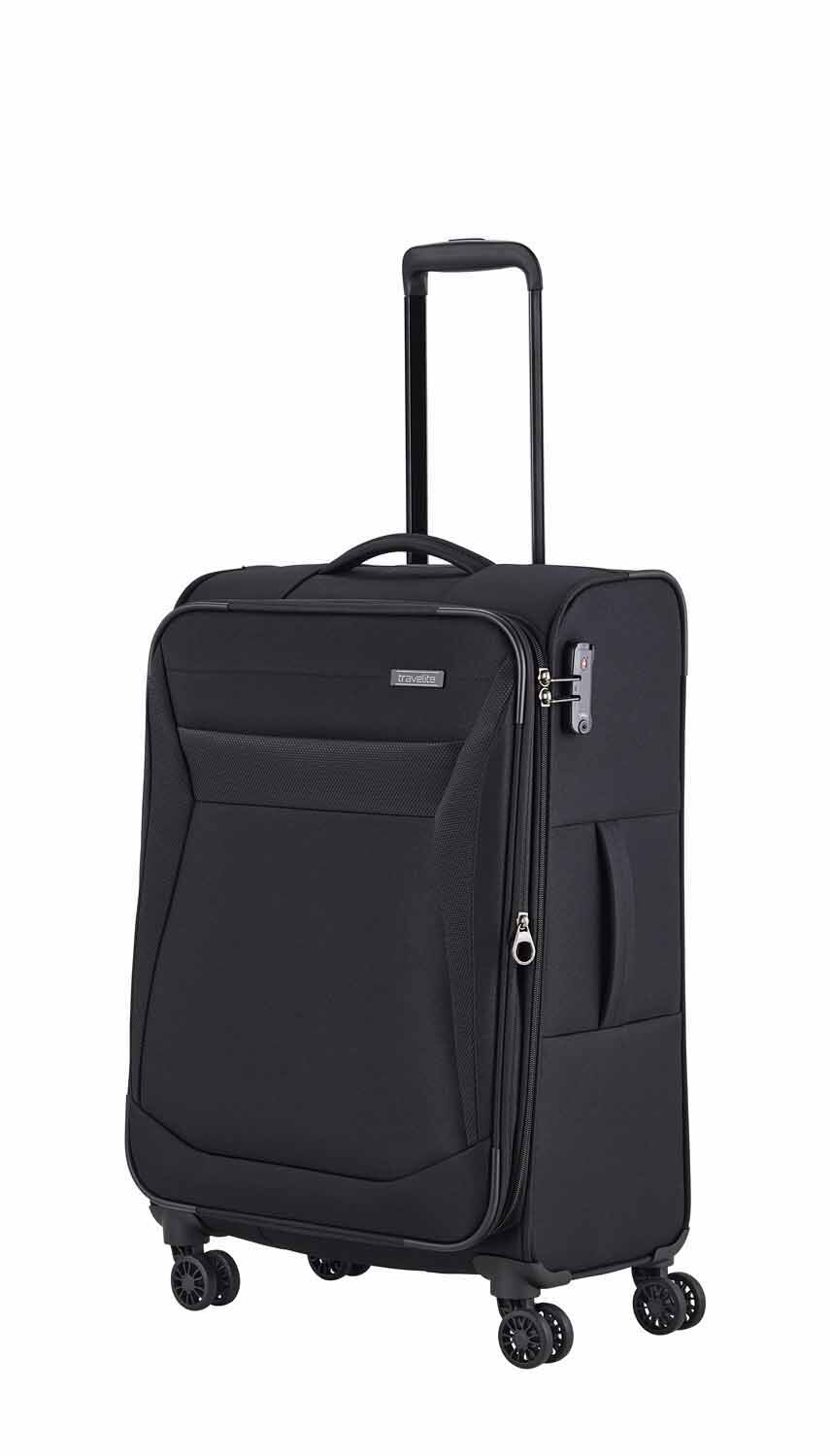 Travelite CHIOS 3-tlg. Koffer-Set L/M/S, 4w Schwarz