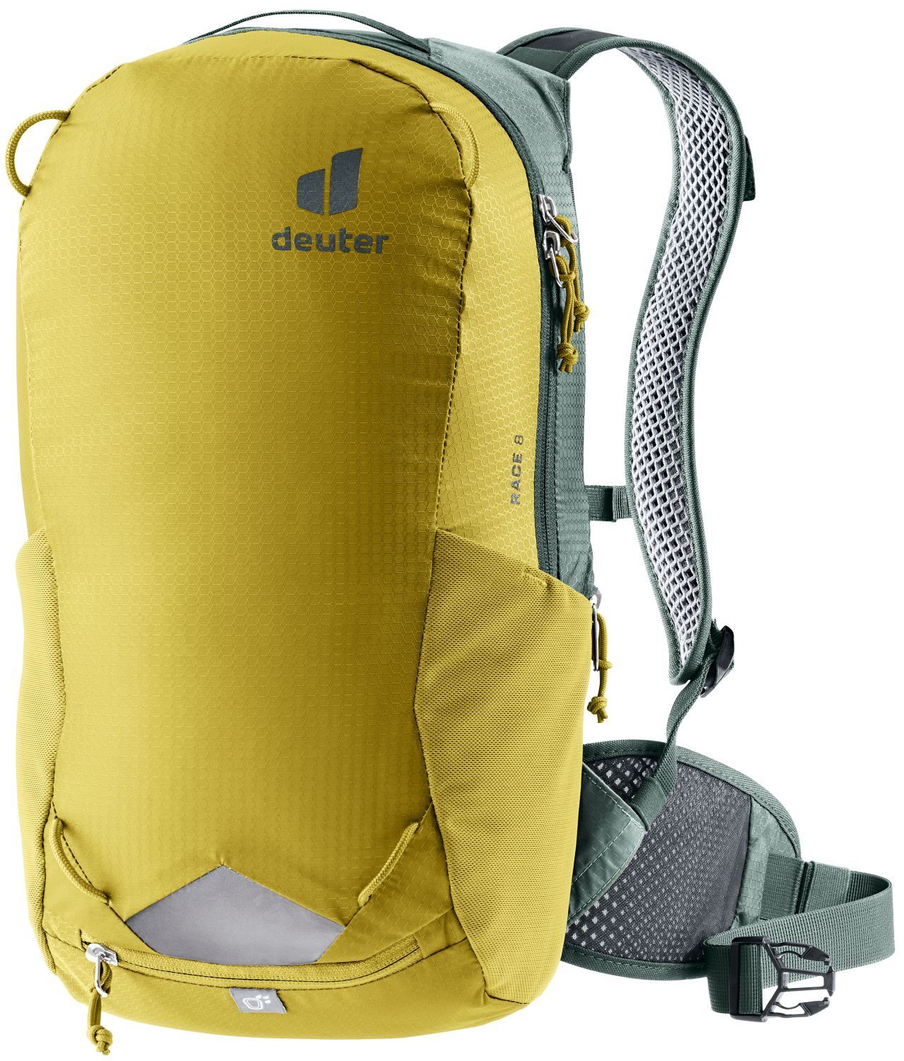 Deuter Race 8 Fahrradrucksack turmeric-ivy Deuter Race 8 Fahrradrucksack turmeric-ivy