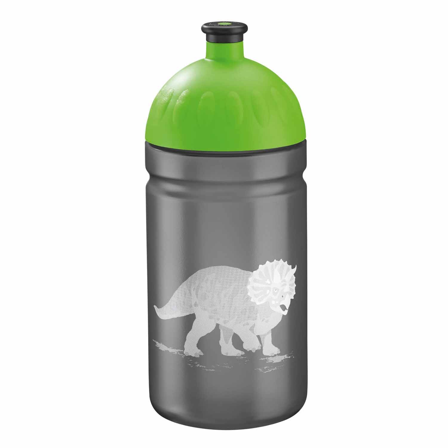 Step by Step Schulzubehör Plastik-Trinkflasche 0,5 L Dino Tres