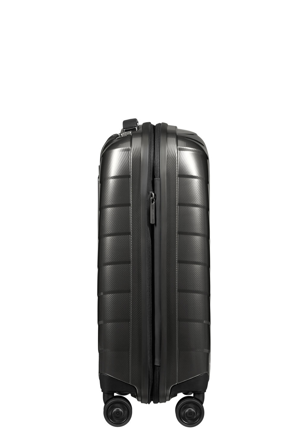 Samsonite Attrix Trolley mit 4 Rollen erweiterbar 55cm (23/26cm) Anthrazit