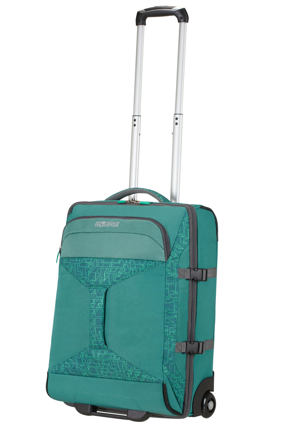 American Tourister Road Quest Reisetasche mit 2 Rollen 55cm Sea Green Print American Tourister Road Quest Reisetasche mit 2 Rollen 55cm Sea Green Print