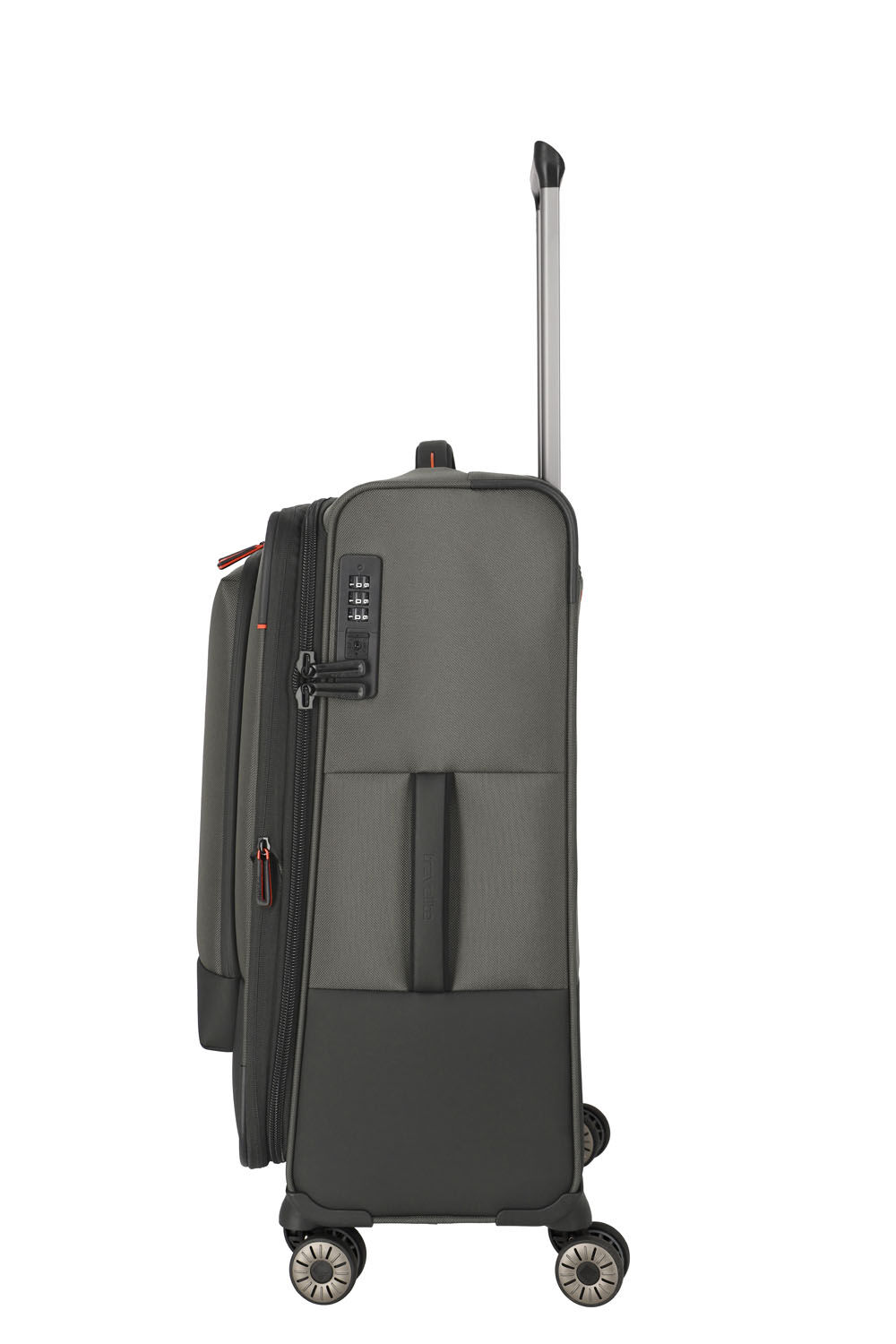 Travelite Crosslite Trolley M 4-Rollen erweiterbar Oliv