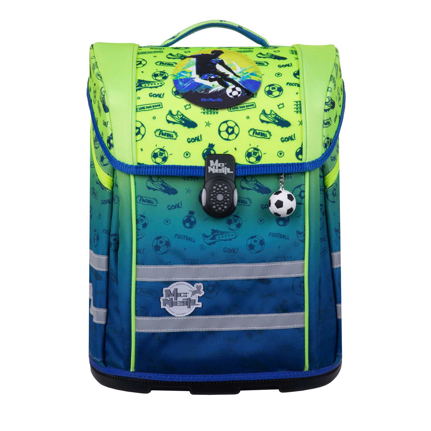 McNeill Perfecto Kollektion 2025 -Schulranzen-Set 5tlg., FOOTBALL 2T 9661288000