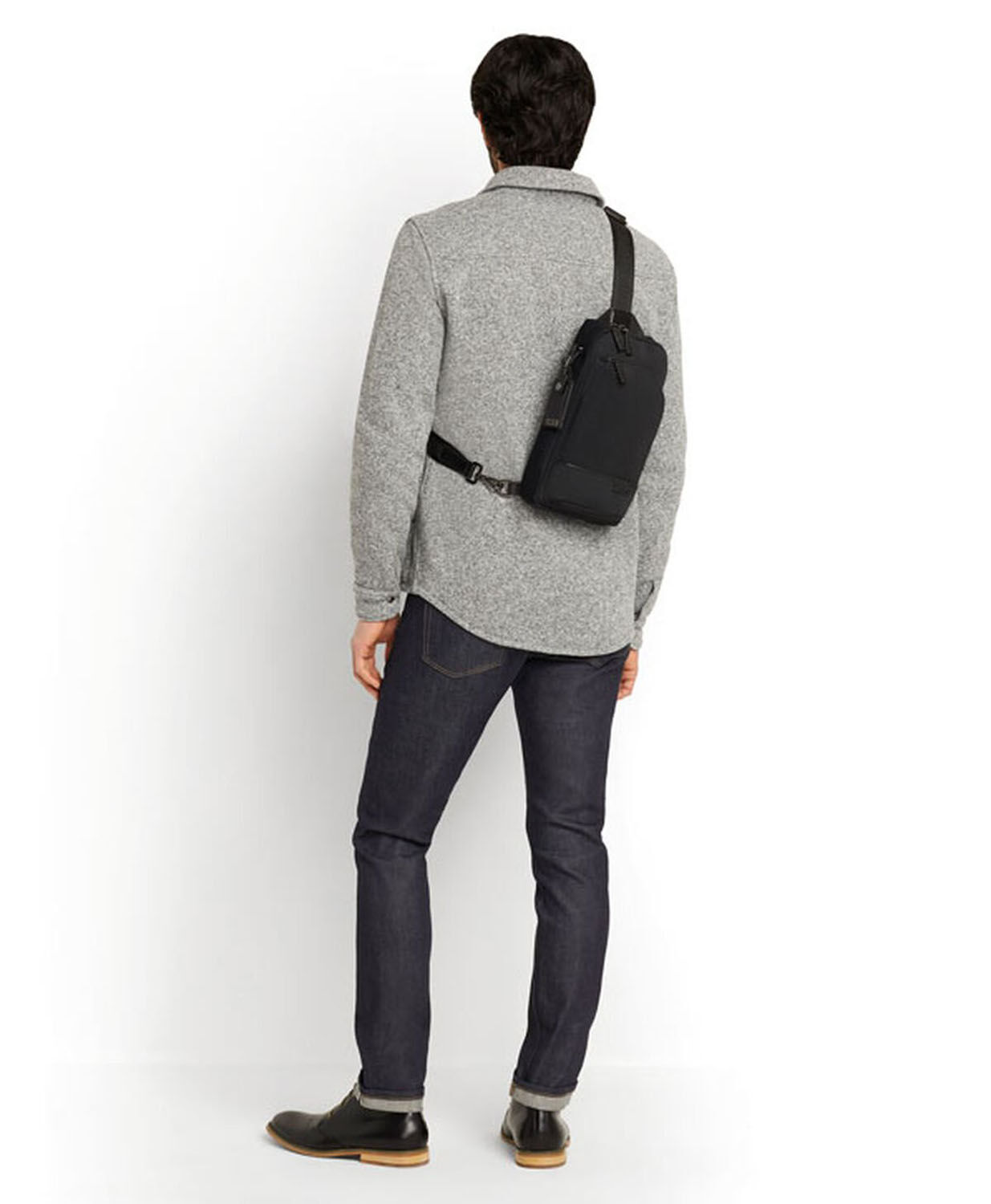 Tumi Harrison Gregory Slingbag aus Leder + GRATIS HOTELGUTSCHEIN