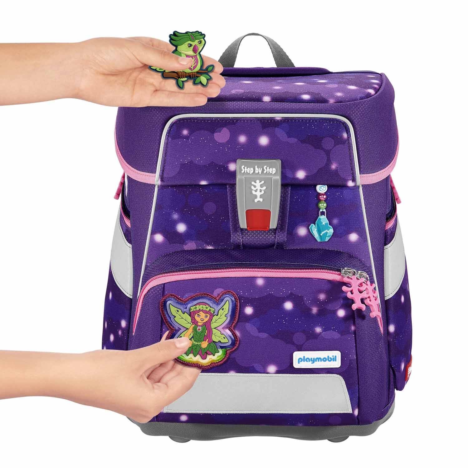 Step by Step MAGIC MAGS PLAYMOBIL, 3-teiliges Set "Adventures of Ayuma", Leavi