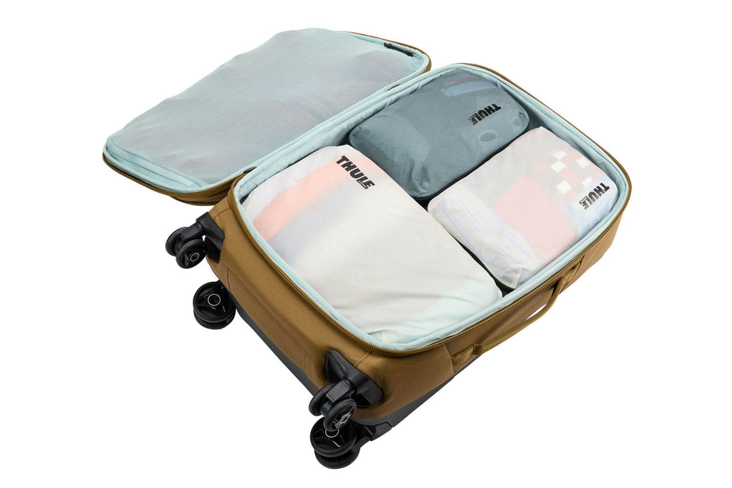 THULE Packing Cube Compression Small Pond Gray