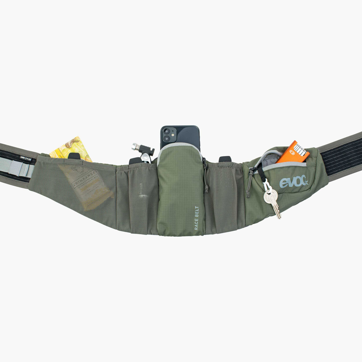 evoc Race Belt Hüfttasche 800ml Dark Olive evoc Race Belt Hüfttasche 800ml Dark Olive