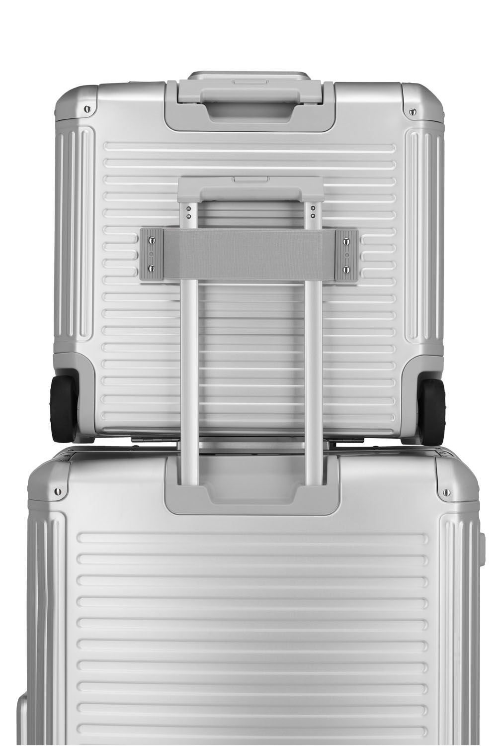 Travelite Next Business Trolley 2-Rollen Silber
