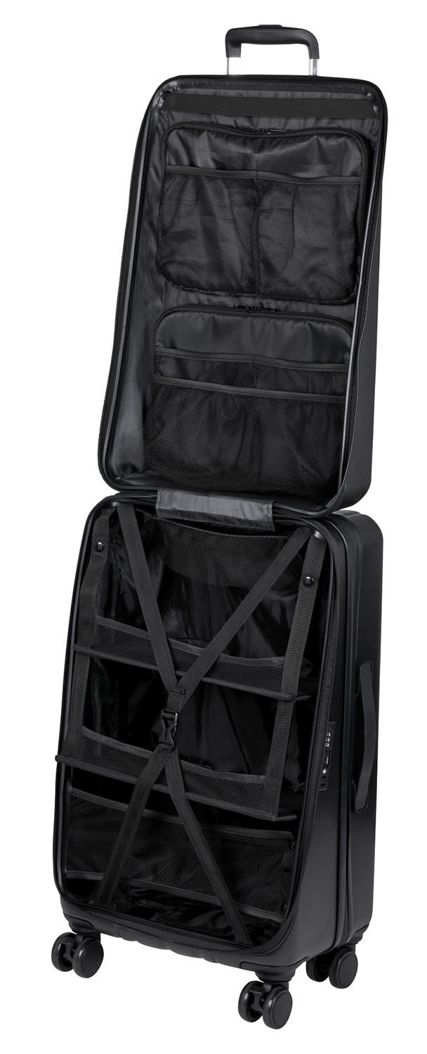 CASYRO Stand-Up Koffer M Schwarz