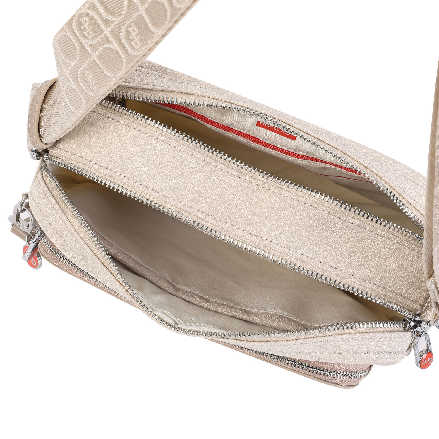 Hedgren Fika ESPRESSO Mittlerer Crossover + RFID Birch