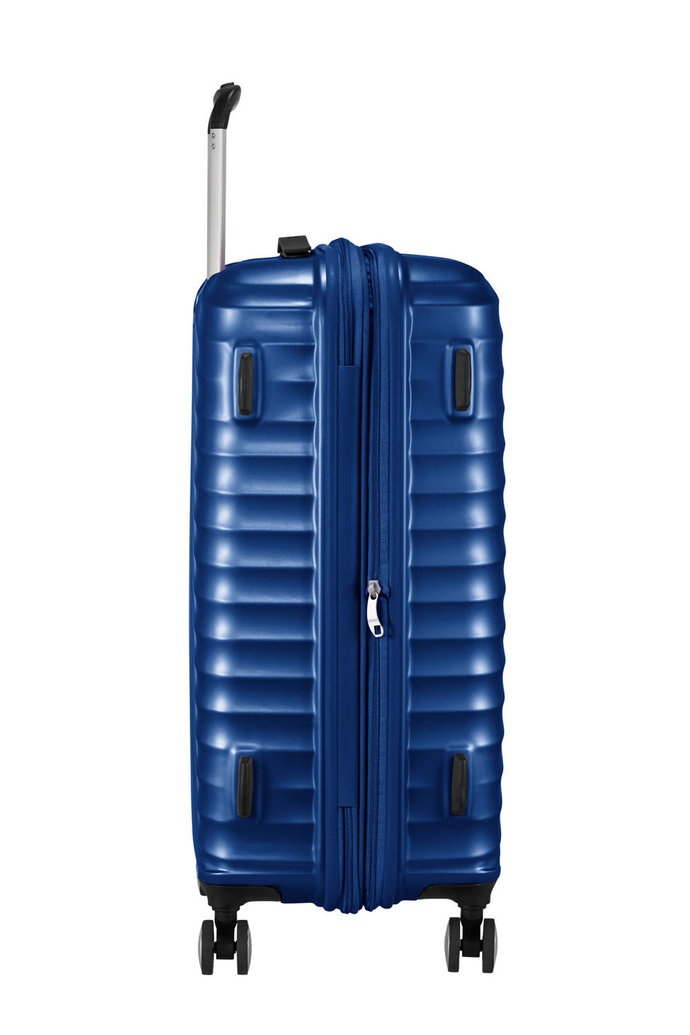 American Tourister Jetglam Trolley mit 4 Rollen 67cm erweiterbar Metallic Blue American Tourister Jetglam Trolley mit 4 Rollen 67cm erweiterbar Metallic Blue