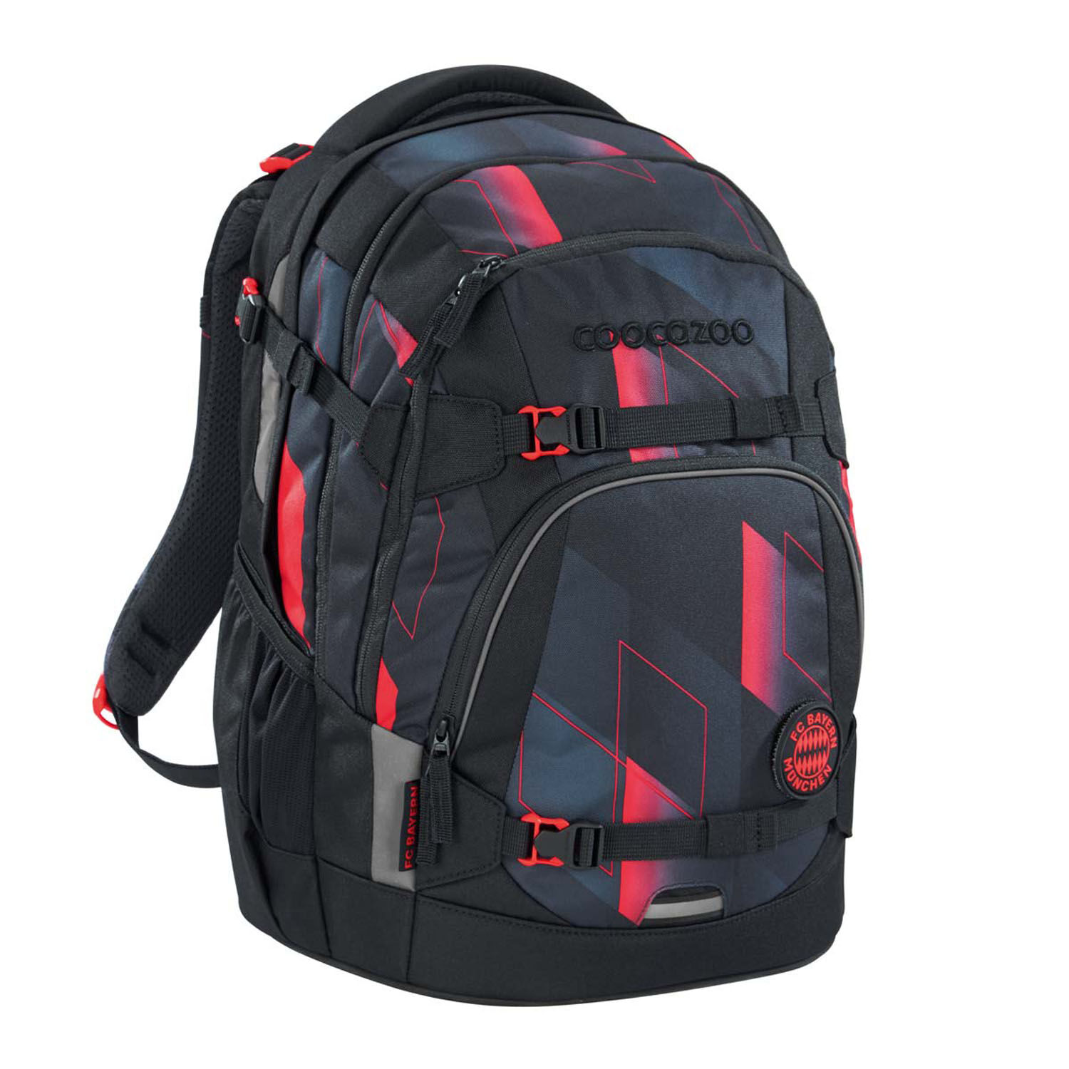 Coocazoo MATE Schulrucksack, 2-teilig, FC Bayern, Coocazoo MATE Schulrucksack, 2-teilig, FC Bayern,